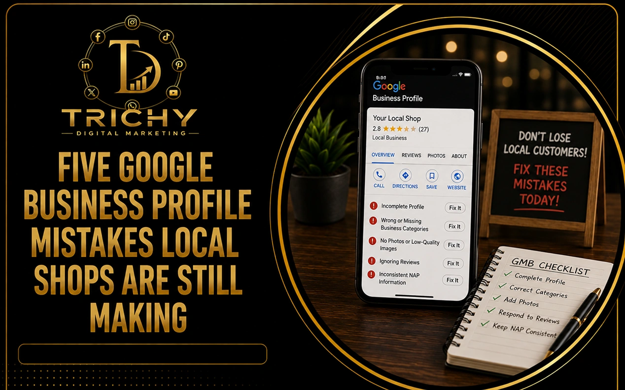 Five Google Business Profile Mistakes Local Shops Are Still Making