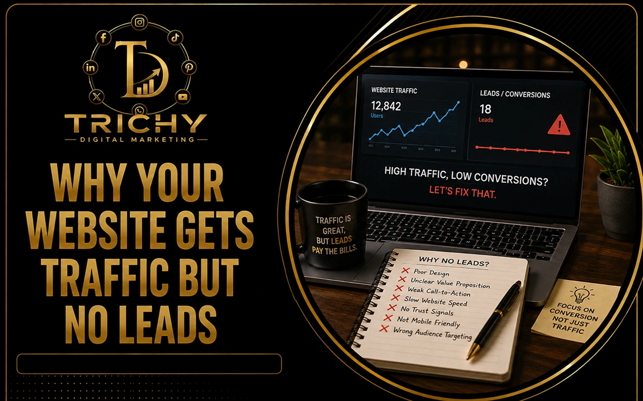 Why Your Website Gets Traffic but No Leads