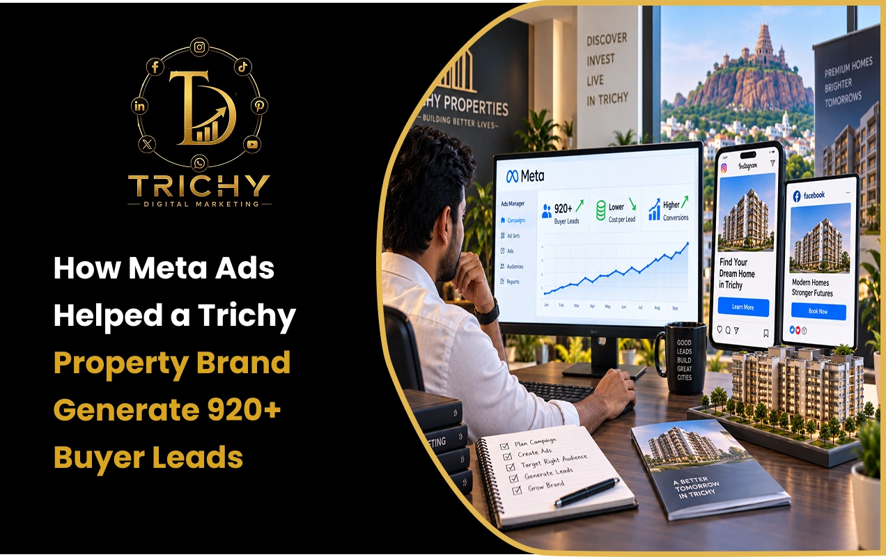 How Meta Ads Helped a Trichy Property Brand Generate 920+ Buyer Leads